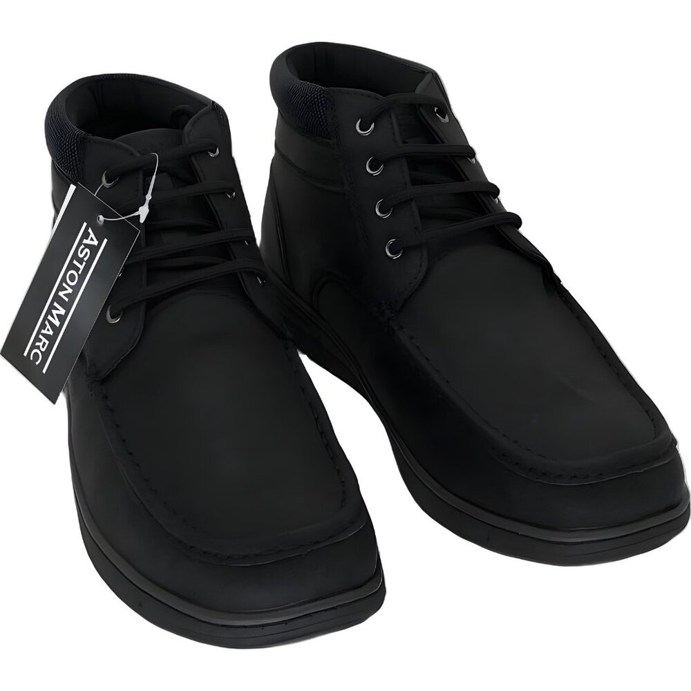 Aston Marc Men's Hertel Chukka Boots Black US 8 EU 41